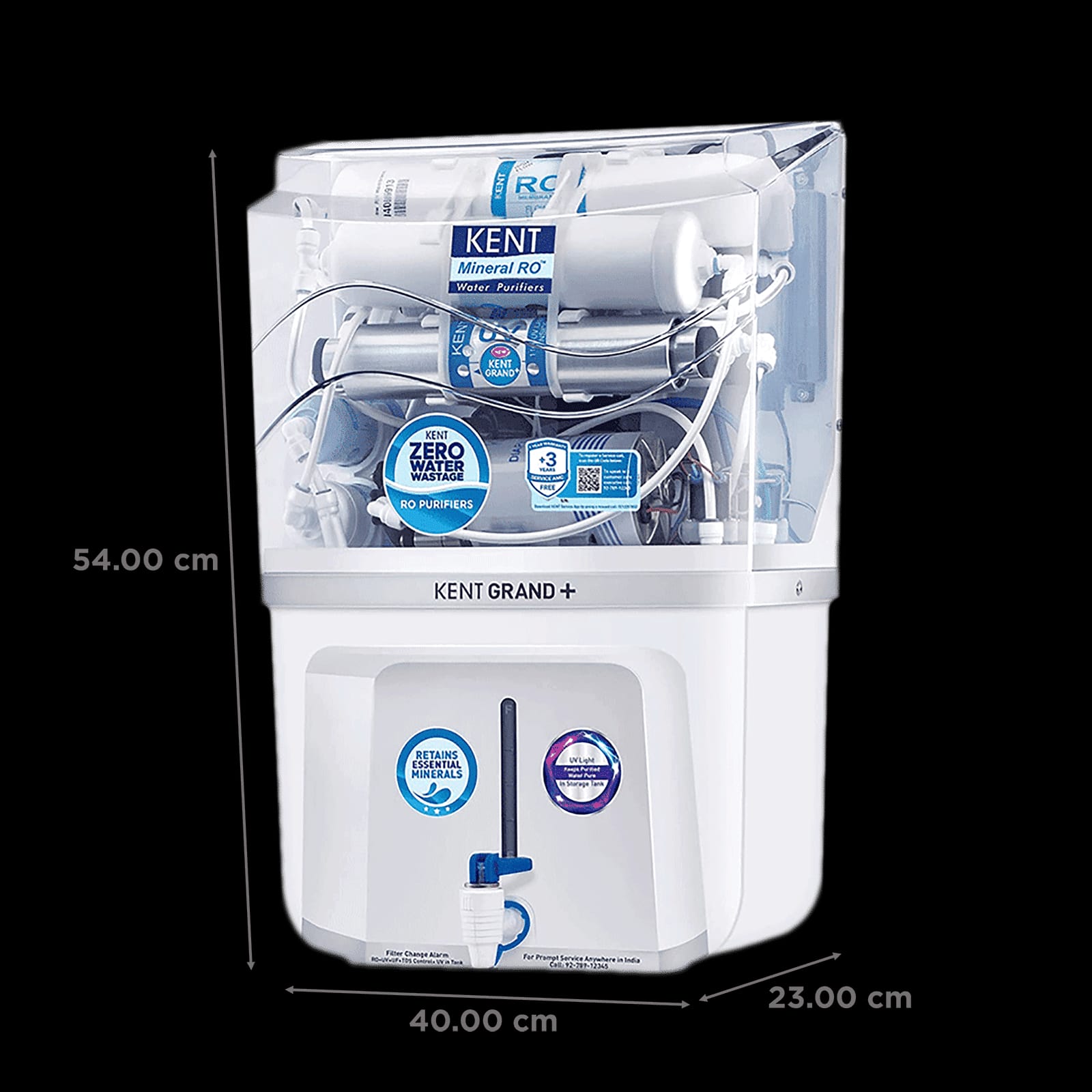 Water quality test and RO filter inspection