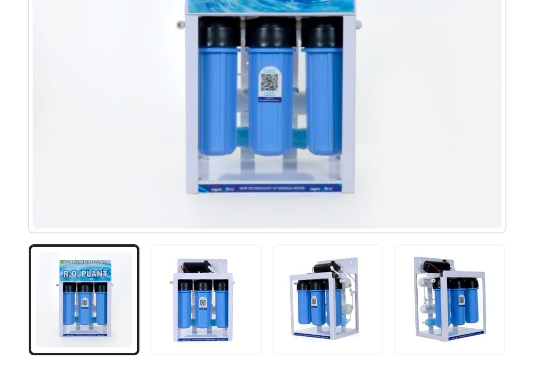 Large commercial RO plant